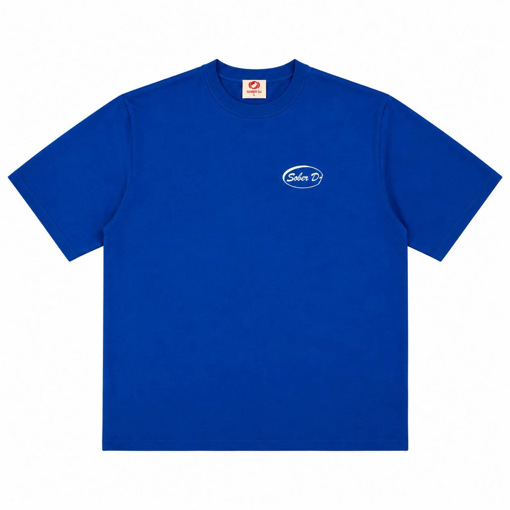 Do something Tee - Cobalt Blue