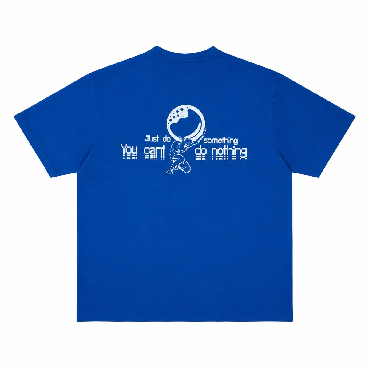Do something Tee - Cobalt Blue