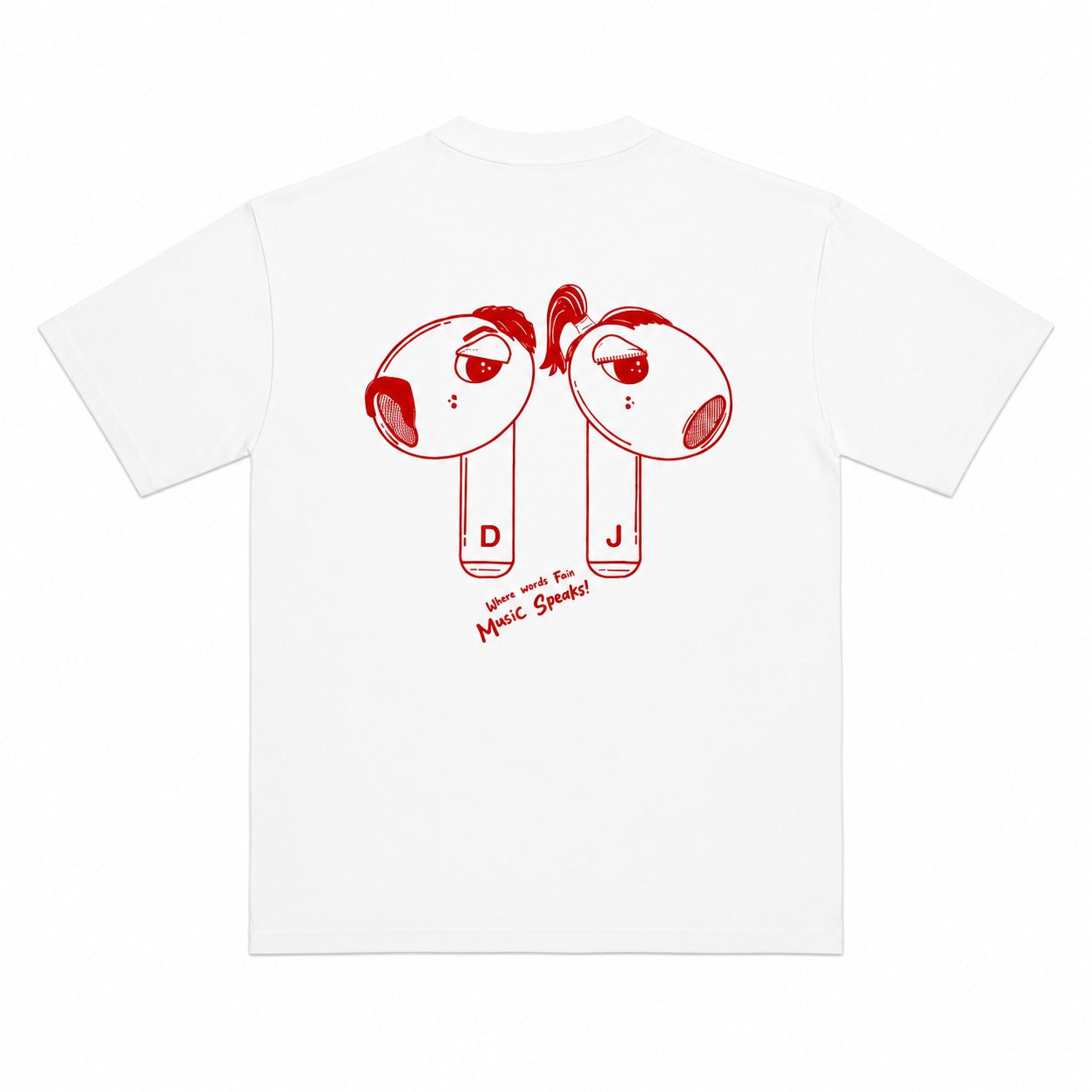EirPod Tee - Cherry Red